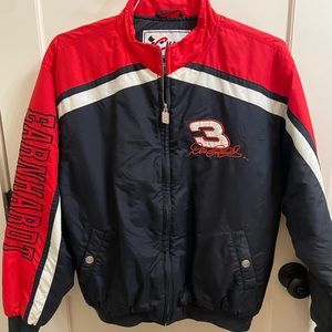 Dale Earnhardt Sr. Man in Black NASCAR Jacket